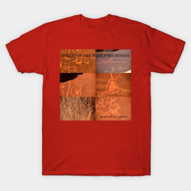 Valley of Fire State Park Nevada site T-Shirt by dltphoto